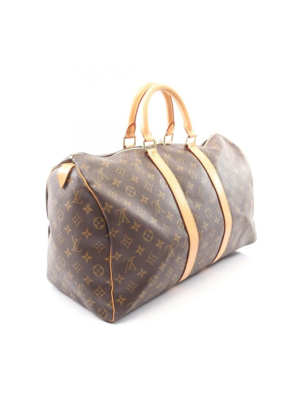 Louis Vuitton Boston Bag Keepall 45 Canvas Leather - Picture 2 of 10